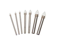 Chrome Coated Hand Tool Alloy Tip Glass Drill Bits (SED-GDC)