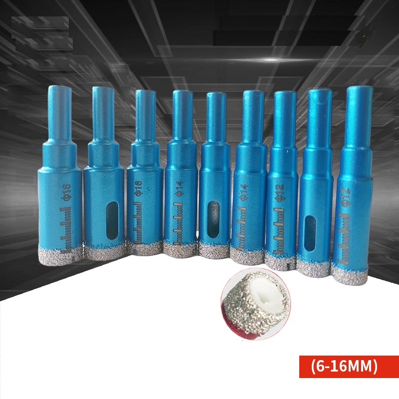 vacuum Brazed Diamond Hole Saw with Hex Shank for Marble, Granite, Glass and Tiles etc (SED-DHS-VBH)