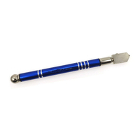 Diamond Tool Aluminium Alloy Blue Handle Diamond Glass Cutter (SED-GC-AB)