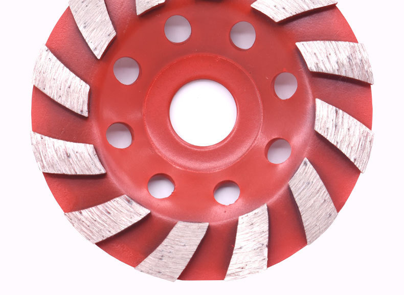 Turbo Wave Cup Wheels Diamond Cup Grinding Wheel with M10 Connection (SED-GW-TWM10)