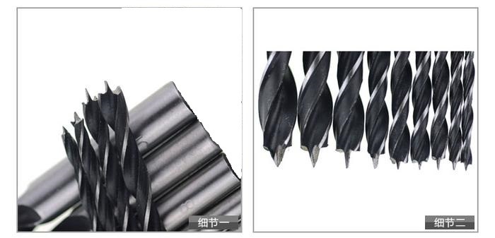 Hex Shank Wood Brad Point Twist Drill Bits (SED-BPD-HS)