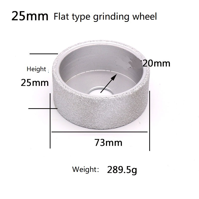 Vacuum Brazed Flat Type Engraving Grinding Wheel Diamond Profile Wheels (SED-PW-VBF)