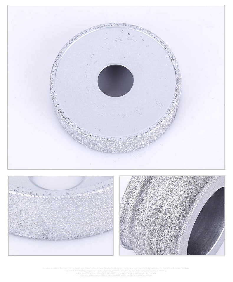 Vacuum Brazed Flat Type Engraving Grinding Wheel Diamond Profile Wheels (SED-PW-VBF)