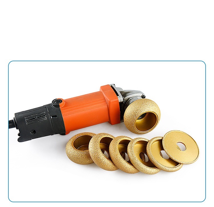 Vacuum Brazed Roma Type Engraving Grinding Wheel Diamond Profile Wheels (SED-PW-VR2)