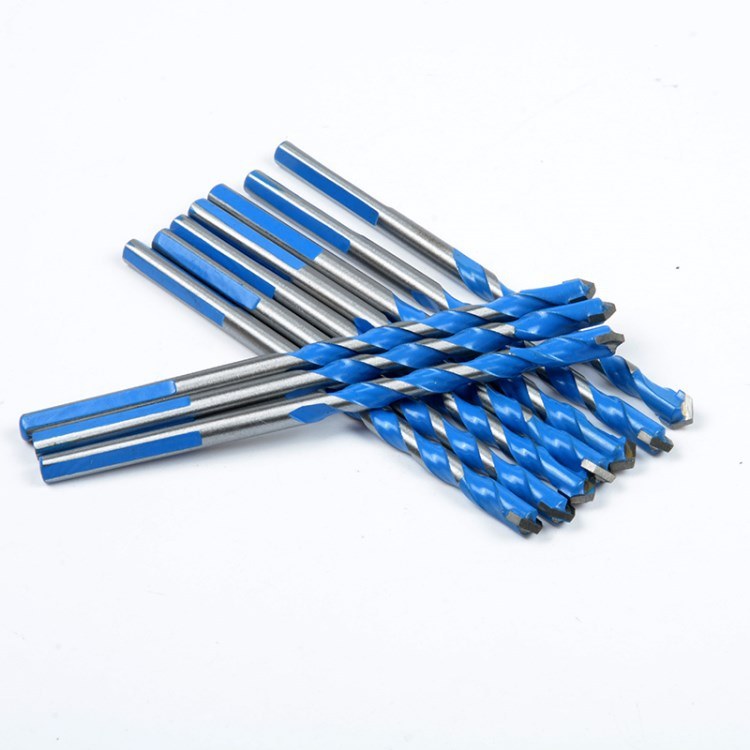 Carbide Tip Multifunction Drill Bits with Blue Flute Coating for Drilling Stone, Steel, Glass, Concrete, Wood, Brick Andtiles etc (SED-MTD-BF)
