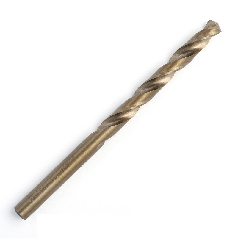 DIN338 Jobber Length HSS Drills HSS M35 Twist Drill Bit with Amber Coating (SED-TDB-GA)