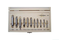 12PCS HSS Center Drill Bits Set with Wooden Box (SED-CDW12)