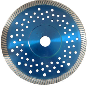 Continous Rim Diamond Blade with Phoenix Tail Body for Stone (SED-DSB-CR)