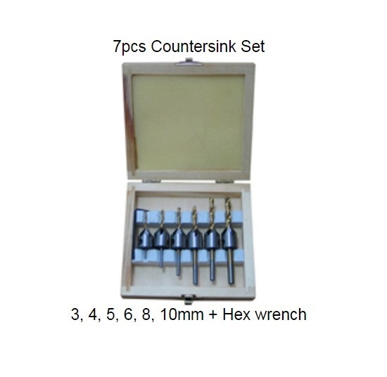 7PCS HSS Countersink Set (SED-CSS7)