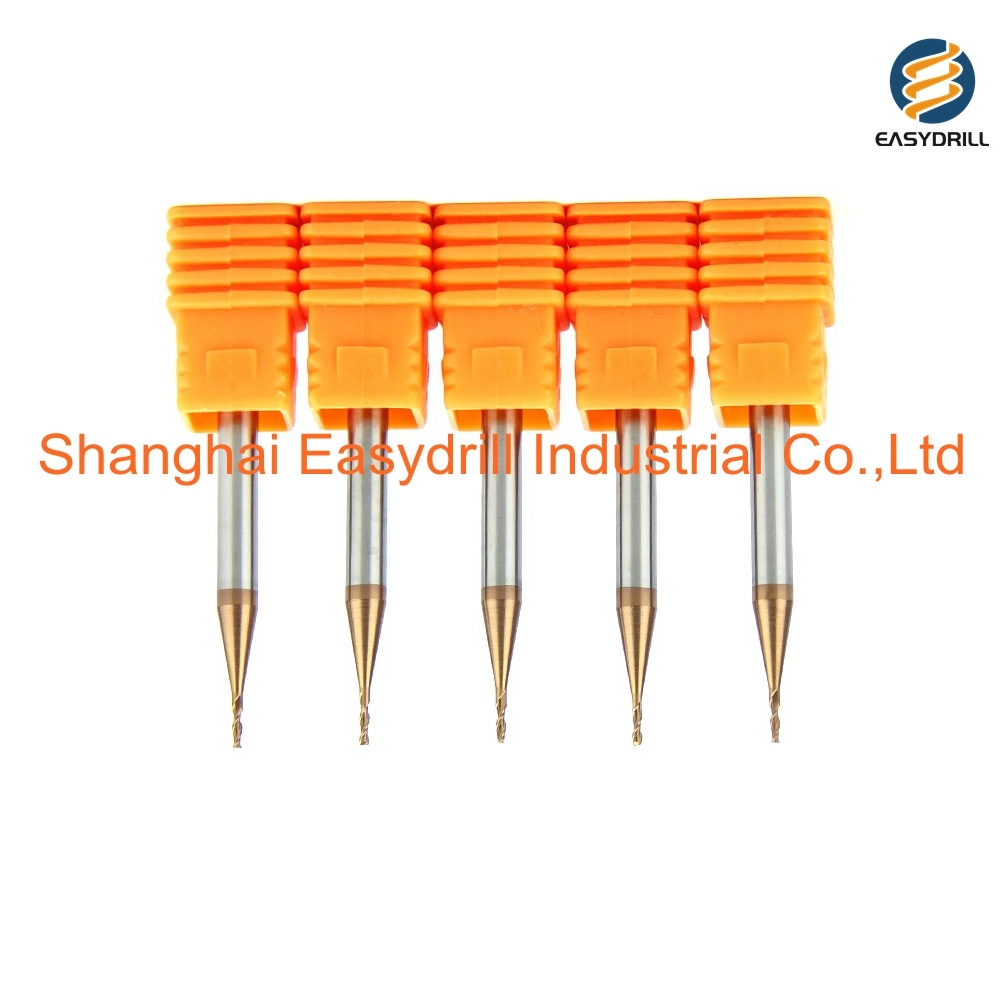 HRC55 Tungsten Carbide Milling Cutters 2 Flutes Solid Carbide End Mill for Stainless Steel