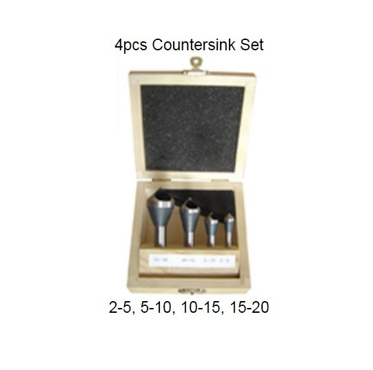 4PCS HSS Countersink Set (SED-CSS4)
