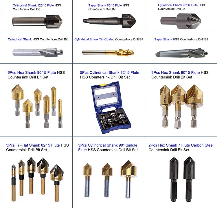 Quick Change Adaptor for HSS Countersink Drill Bits (SED-ADP)