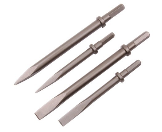 Hex Shank with Collar Point Chisels (SED-PC-HC)