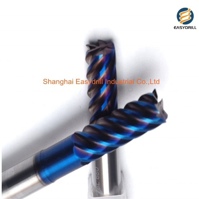 Tungsten Carbide 6 Flutes End Mills Solid Carbide Milling Cutter for Stainless Steel (SED-EM-6F)