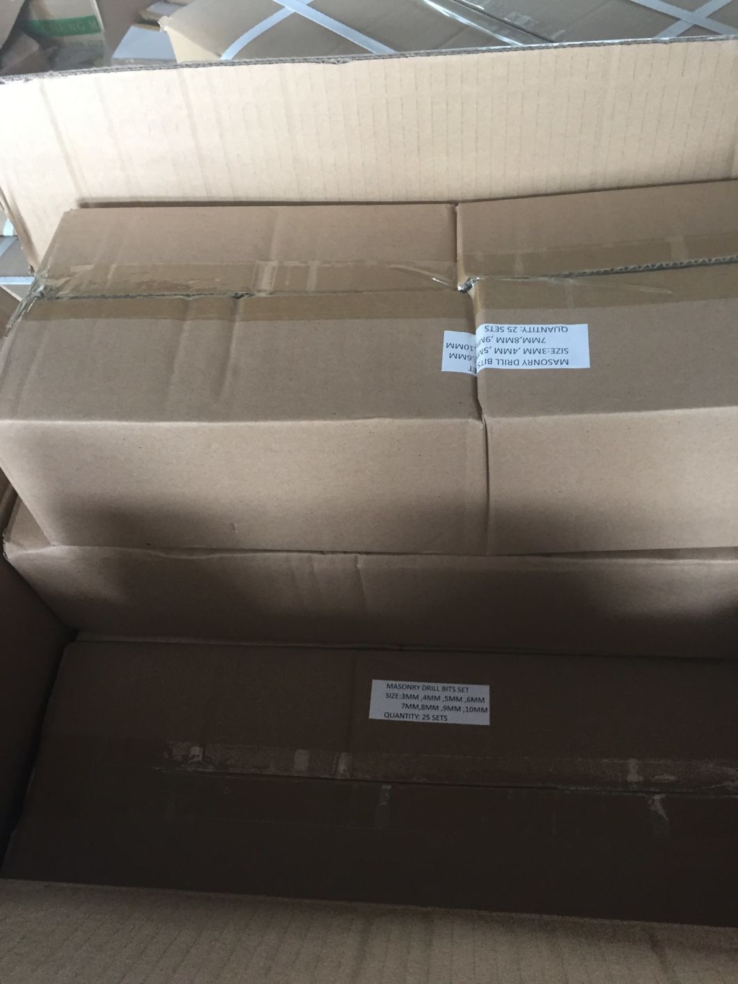 8PCS Drills Set Masonry Twist Drill Bits Set in Plastic Box (SED-MD-S8)