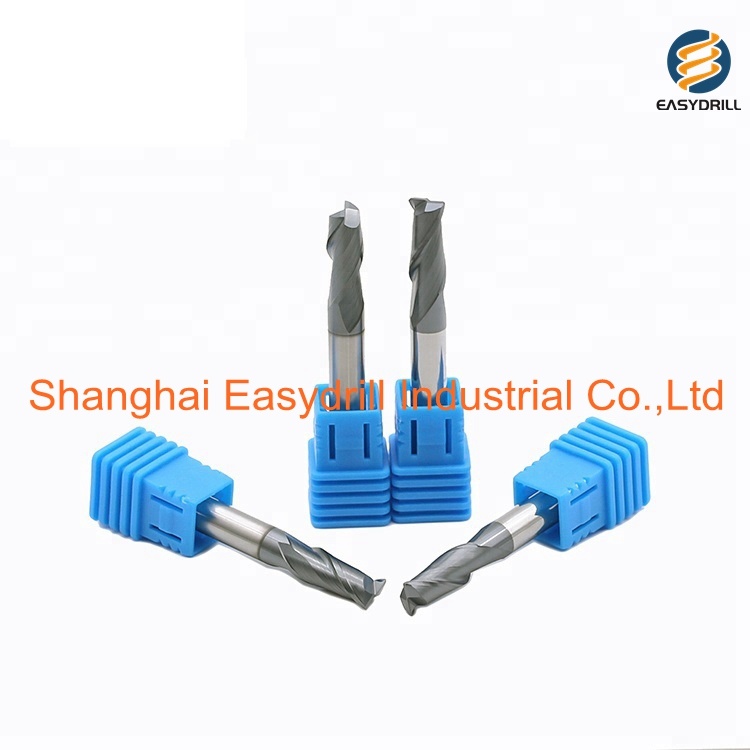 HRC 45 Tungsten Carbide Corner Radius Square End Mill Milling Cutter