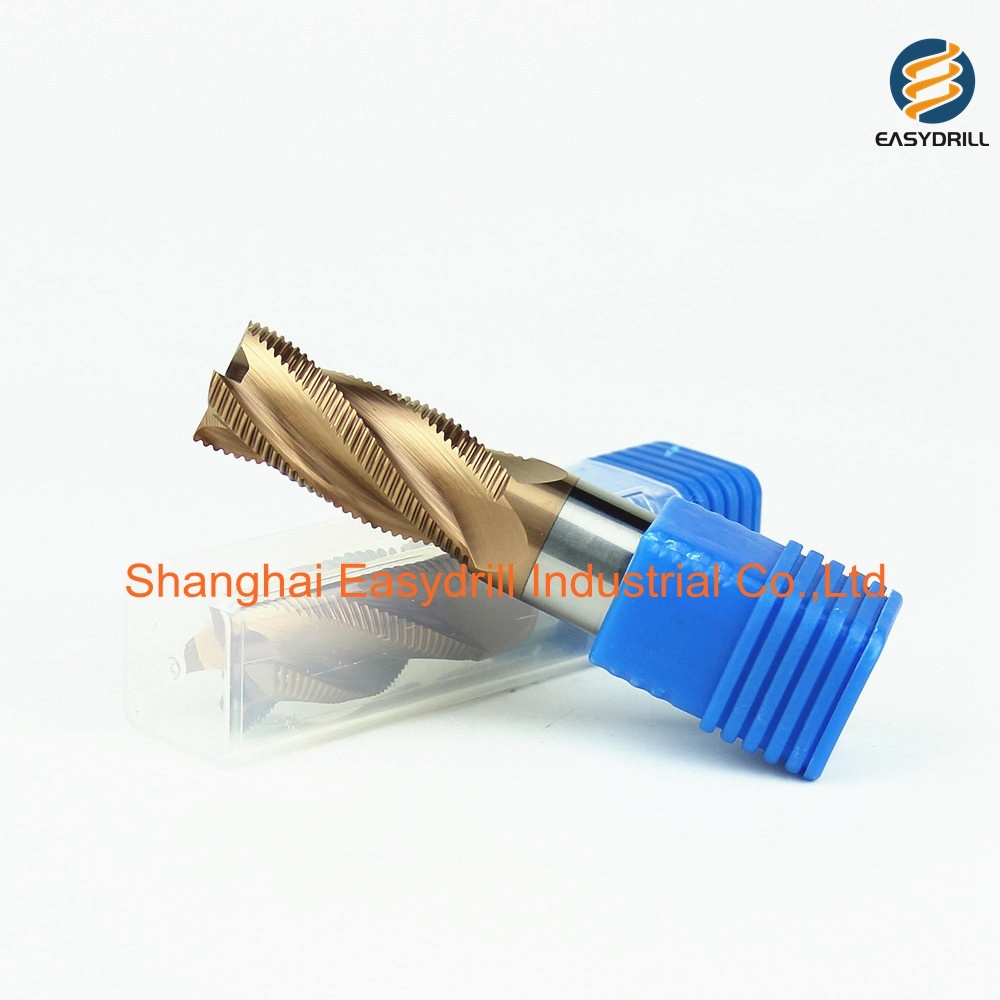 60HRC Tungsten Carbide Roughing End Mill Milling Cutter for Hardened Steel