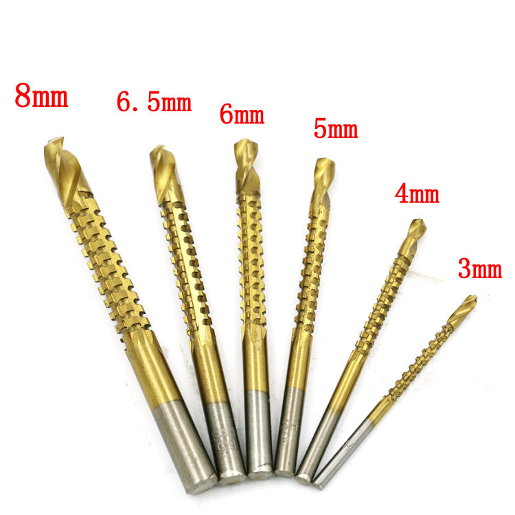 6PCS HSS Saw Drill Bits Set for Woodworking (SED-HSD6)