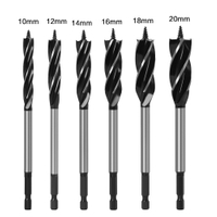 6PCS Drills Set Hex Shank Woodworking Auger Drill Bits Set with 4tips (SED-ADB-HS6)
