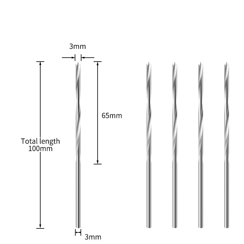 5PCS Drills Set HSS Brad Point Twist Drill Bits for Woodworking (SED-BP-S5)