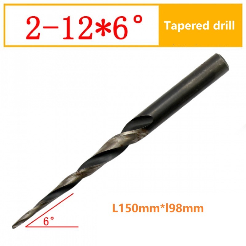 Customized HSS Taper Drills Tin-Coated Straight Shank Drill Tappered HSS Twist Drill Bit (SED-TDB)