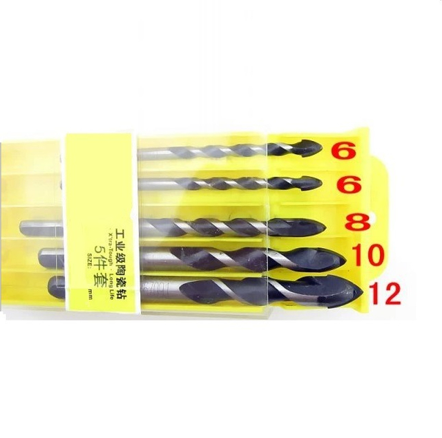 10PCS Industrial Grade Drill Bits Set for Ceramic&Glass (SED-GD10)