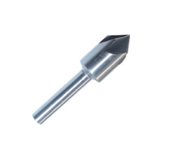 HSS Single Flute Countersink with Quick Change Hex Shank (SED-CS1F-HS)