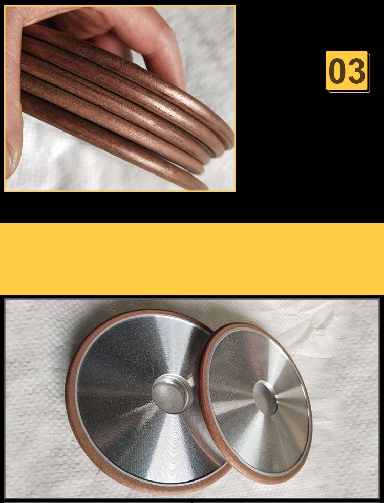 Diamond Resin Bond Grinding Wheel with Radian (SED-GW-R)