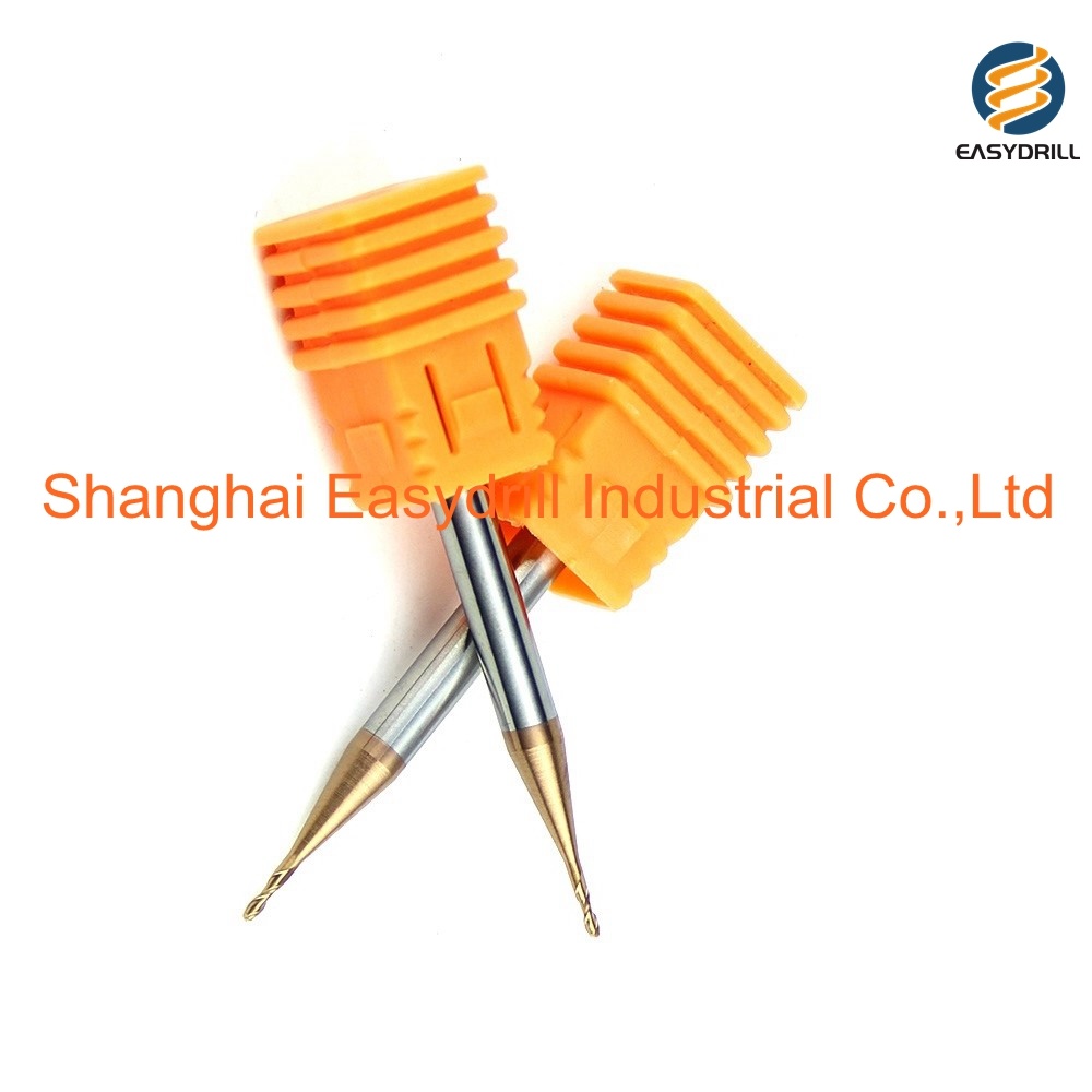 HRC55 Tungsten Carbide Milling Cutters 2 Flutes Solid Carbide End Mill for Stainless Steel