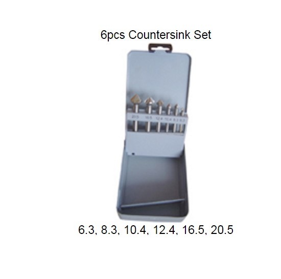 6PCS HSS Countersink Set (SED-CSS6)