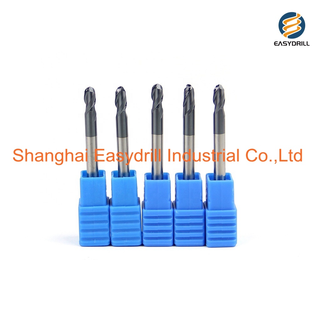HRC 45 High Quality Solid Carbide Ball Nose End Mill