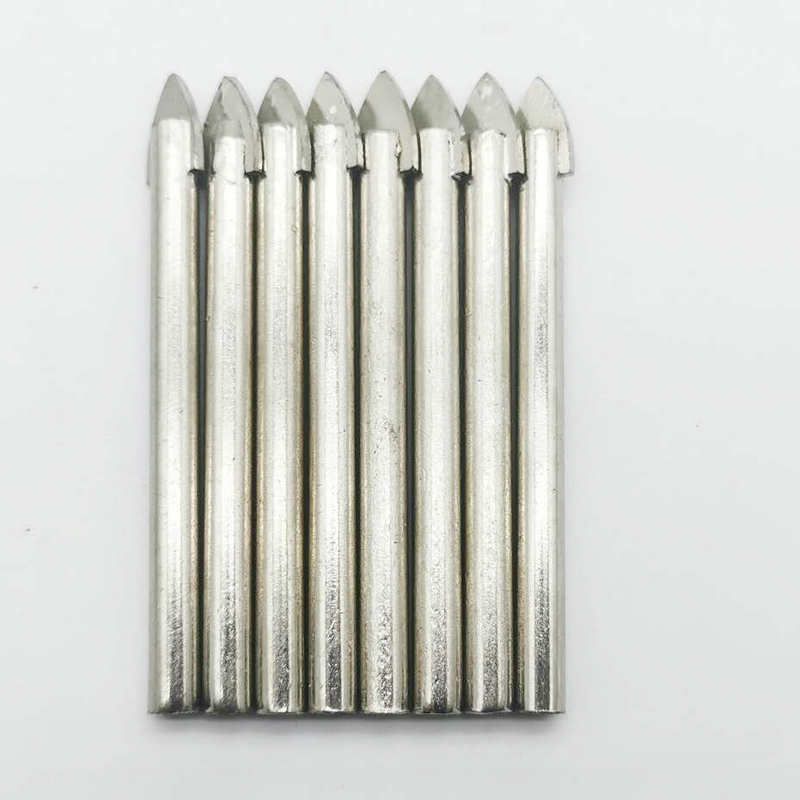 Zinc Coated Glass Drills Alloy Tip Glass Drill Bits (SED-GDZ)