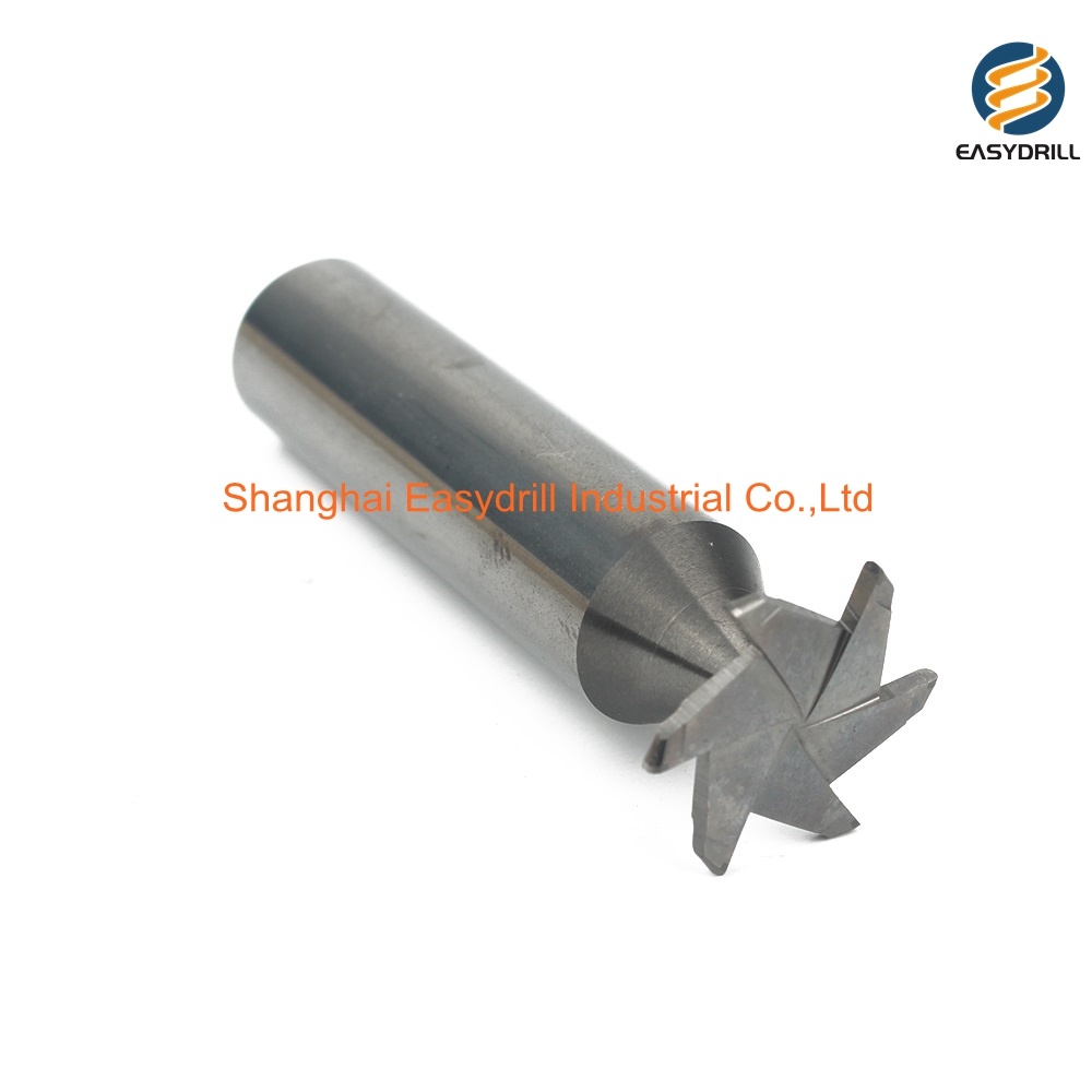 Customized Tungsten Carbide 6 Flutes T Slot End Mill (SED-EM-TS6F)
