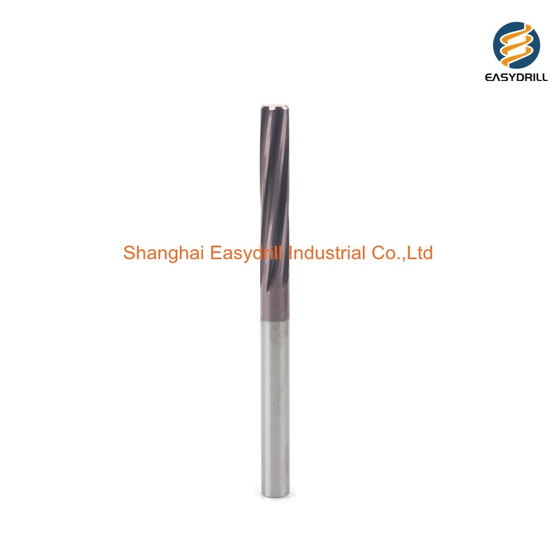 Tungsten Carbide 6 Flutes Spiral Flute Reamer (SED-CR-S6F)
