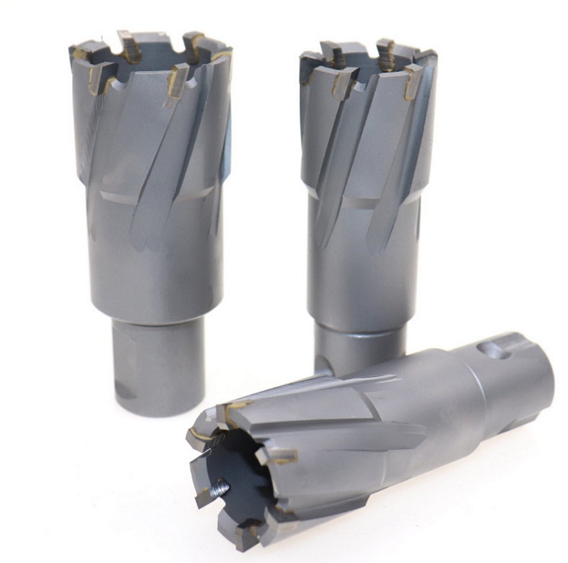 TCT annular cutter with weldon shank