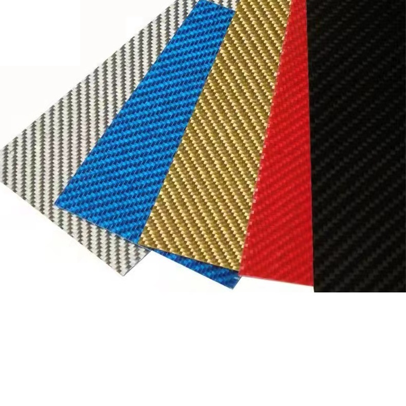 Colored Carbon Fibre Sheet