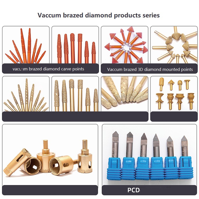 vacuum Brazed Diamond Hole Saw for Marble, Granite, Glass and Tiles etc (SED-DHS-VB)