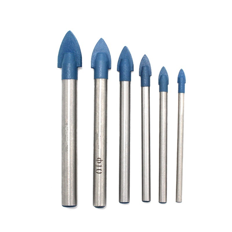 Round Shank Glass Drill Bits with Straight Tip for Drilling Glass, Ceramics, Bricks and Tiles (SED-GD-RS)