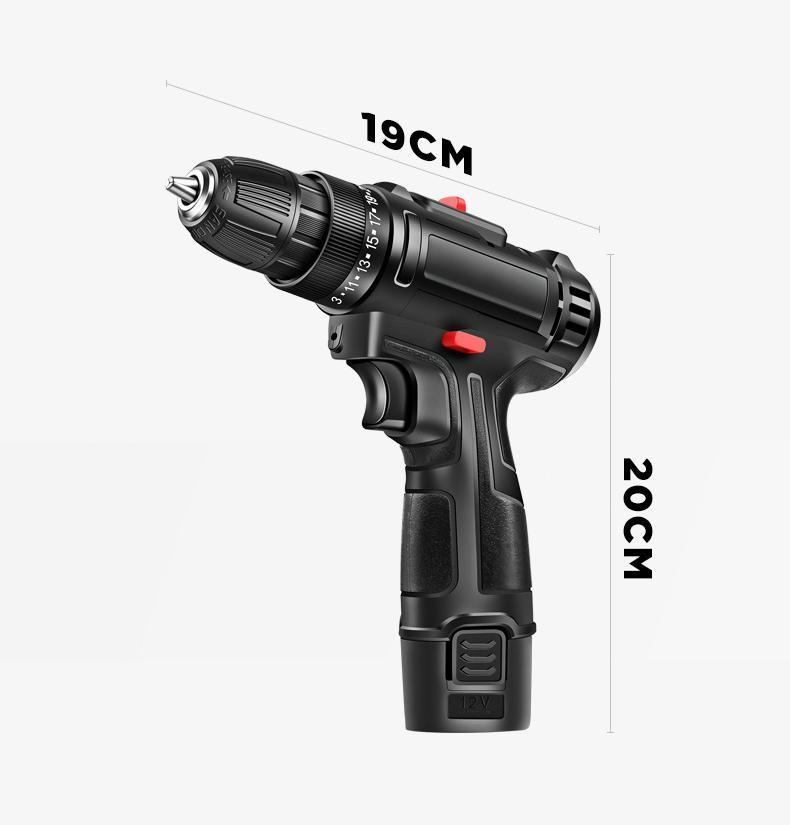 Power Tools Hand Rechargeable Lithium Electric Hand Drill