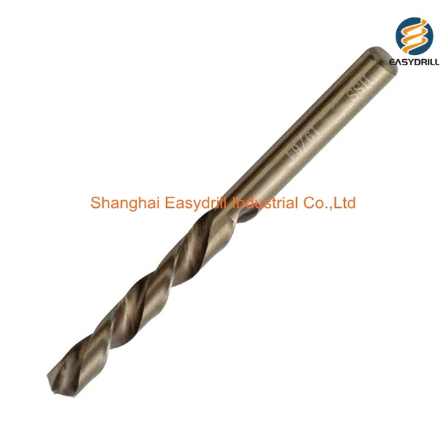 5PCS Straight Shank HSS Cobalt Drills Left Hand Twist Drill Bit for Metal Drilling with PVC Bag (SED-HTL5)