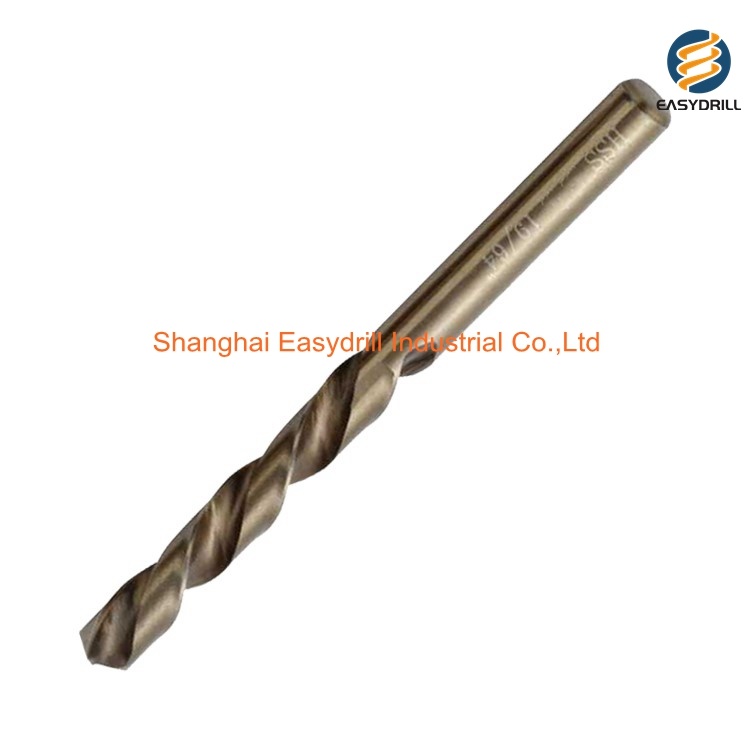 5PCS Straight Shank HSS Cobalt Drills Left Hand Twist Drill Bit for Metal Drilling with PVC Bag (SED-HTL5)