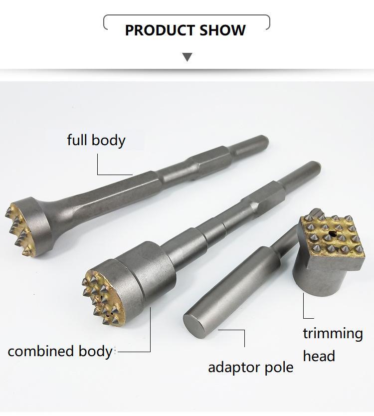 Electric Pick Electric Hammer Head with 9 Tips, 12tips or 16tips (SED-EH)