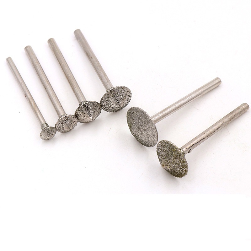 Umbrella Type Electroplated Diamond Mounted Points Diamond Burr with Silver Coating (SED-MPSE-U)