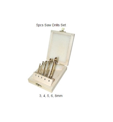 5PCS HSS Saw Drill Bits Set (SED-SDS5)