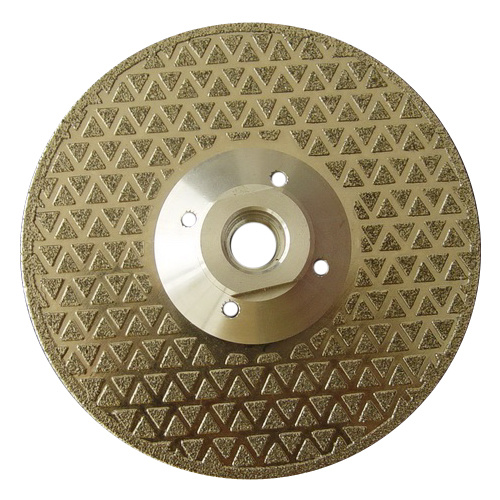 Continuous Rim Electroplated Diamond Saw Blade with Protection Segments (SED-DSB-CRE)