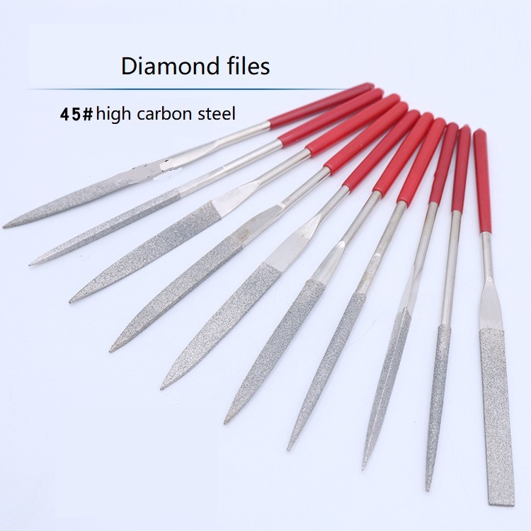 10PCS Professionial Diamond Needle Files Set (SED-NFS10)