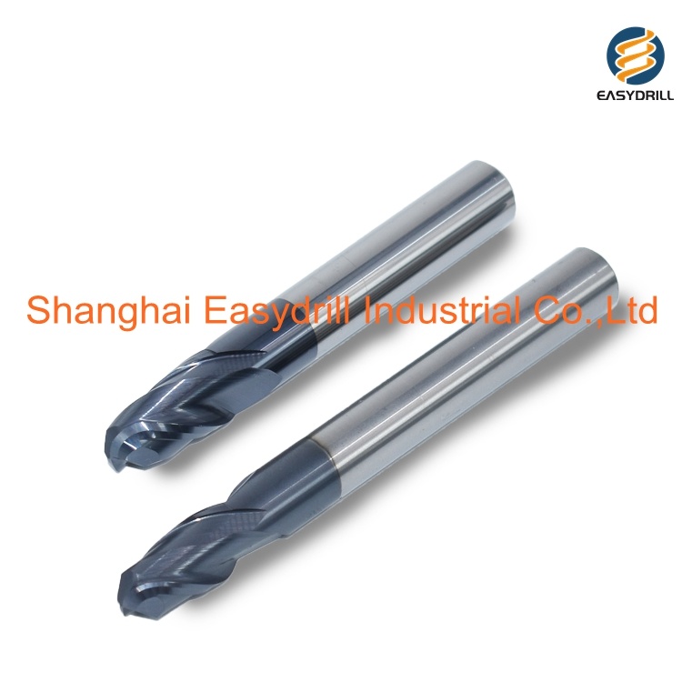 HRC 45 High Quality Solid Carbide Ball Nose End Mill