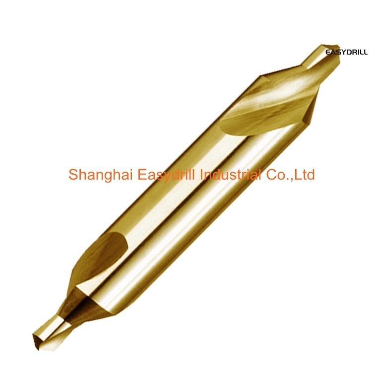 DIN333 Type a Tin Coated HSS Cobalt Center Drill Bit for Center Drilling (SED-CDA)