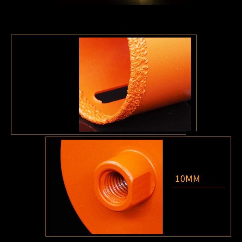 Diamond Tools M10 Vacuum Brazed Diamond Core Drill Bits for Stone (SED-DCD-M10VB)