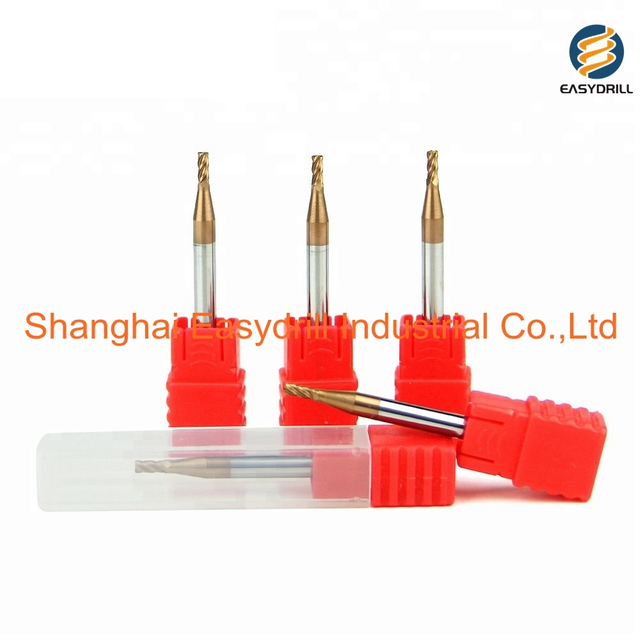 HRC55 CNC Corner Radius End Mills Tungsten Carbide Milling Cutter